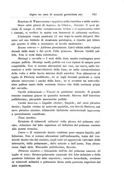 La pediatria periodico mensile indirizzato al progresso degli studi sulle malattie dei bambini