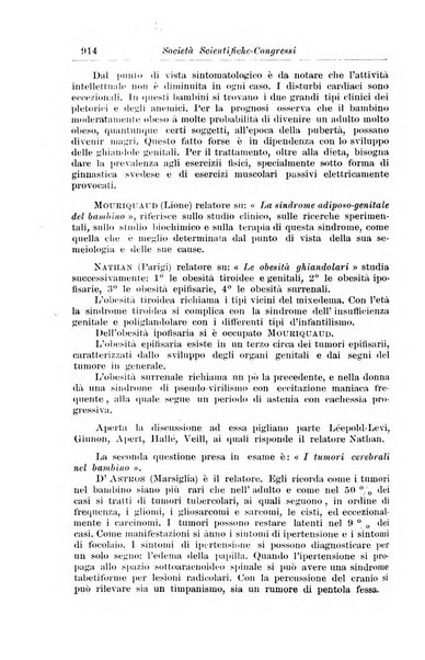 La pediatria periodico mensile indirizzato al progresso degli studi sulle malattie dei bambini