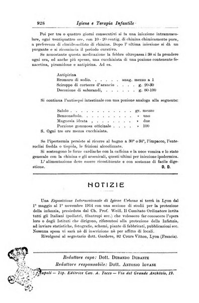 La pediatria periodico mensile indirizzato al progresso degli studi sulle malattie dei bambini