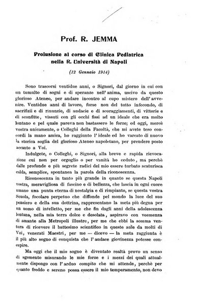 La pediatria periodico mensile indirizzato al progresso degli studi sulle malattie dei bambini