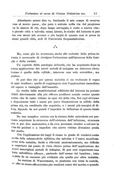 La pediatria periodico mensile indirizzato al progresso degli studi sulle malattie dei bambini