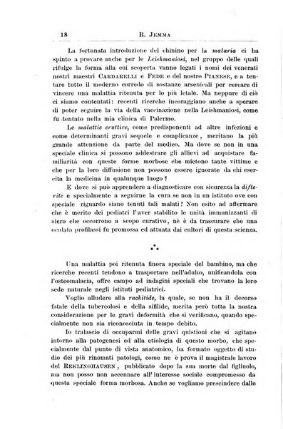 La pediatria periodico mensile indirizzato al progresso degli studi sulle malattie dei bambini