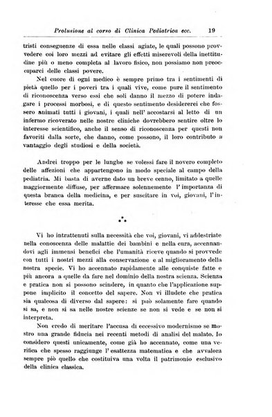 La pediatria periodico mensile indirizzato al progresso degli studi sulle malattie dei bambini