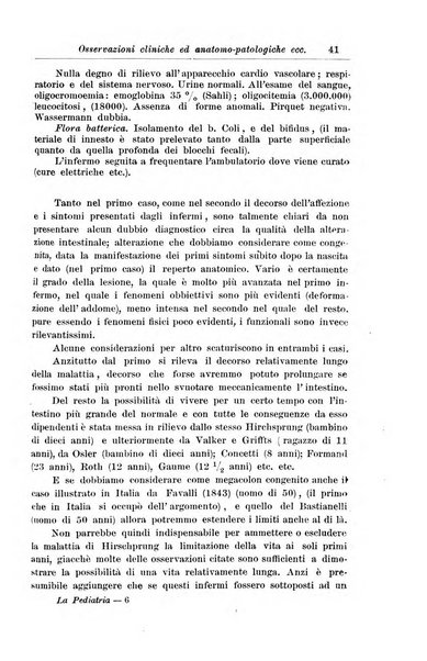 La pediatria periodico mensile indirizzato al progresso degli studi sulle malattie dei bambini