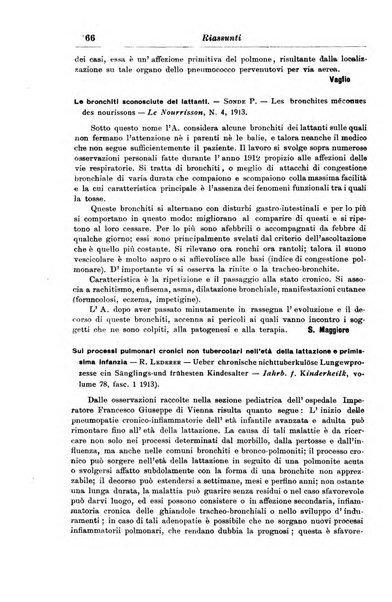 La pediatria periodico mensile indirizzato al progresso degli studi sulle malattie dei bambini