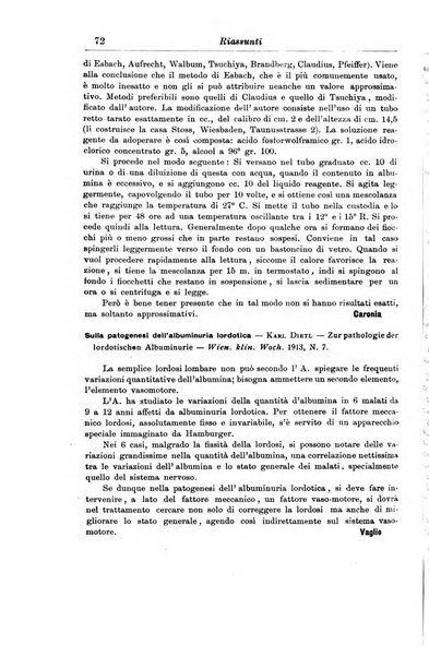 La pediatria periodico mensile indirizzato al progresso degli studi sulle malattie dei bambini