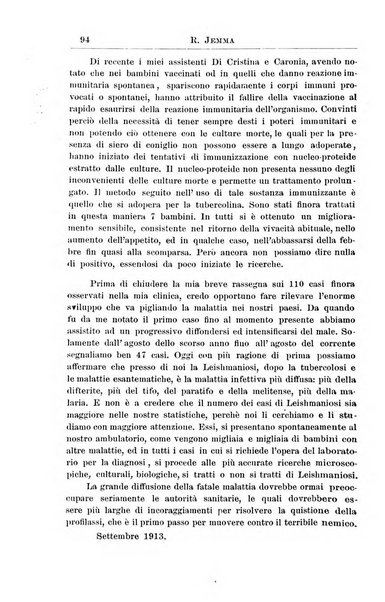 La pediatria periodico mensile indirizzato al progresso degli studi sulle malattie dei bambini