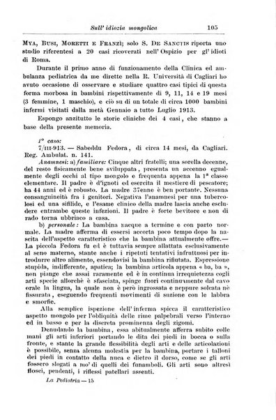 La pediatria periodico mensile indirizzato al progresso degli studi sulle malattie dei bambini