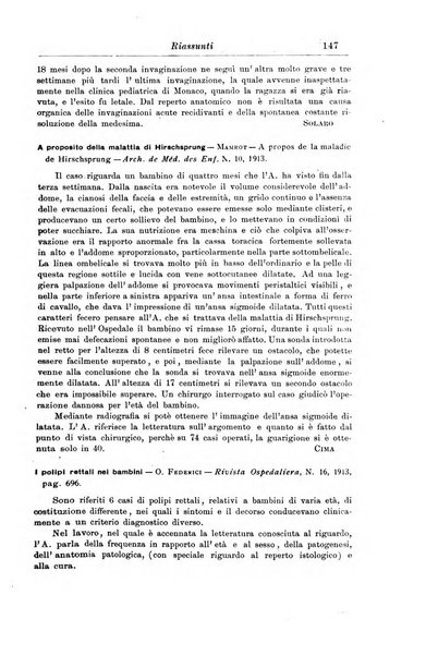 La pediatria periodico mensile indirizzato al progresso degli studi sulle malattie dei bambini