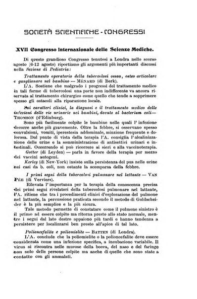 La pediatria periodico mensile indirizzato al progresso degli studi sulle malattie dei bambini