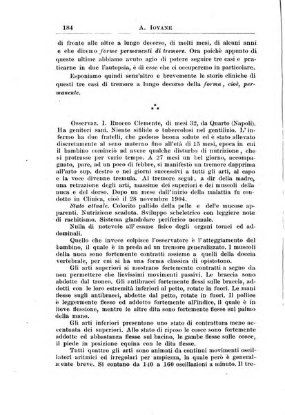 La pediatria periodico mensile indirizzato al progresso degli studi sulle malattie dei bambini