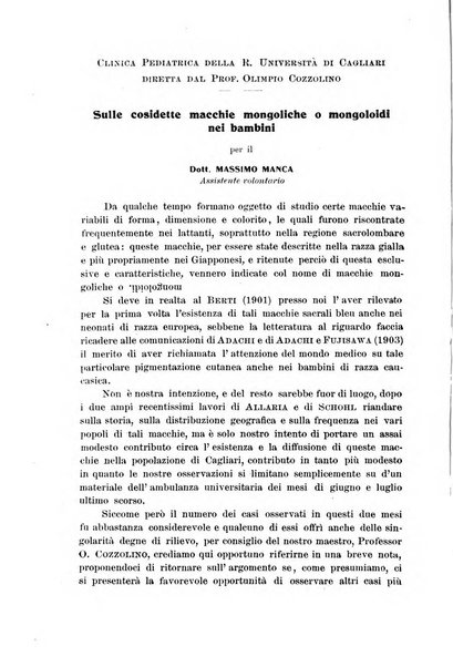 La pediatria periodico mensile indirizzato al progresso degli studi sulle malattie dei bambini