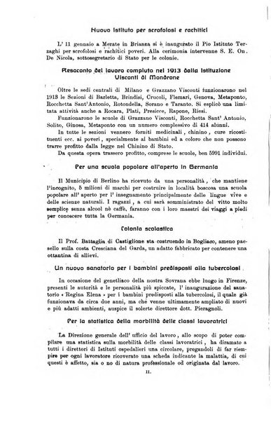 La pediatria periodico mensile indirizzato al progresso degli studi sulle malattie dei bambini