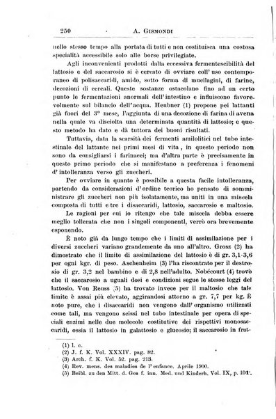 La pediatria periodico mensile indirizzato al progresso degli studi sulle malattie dei bambini