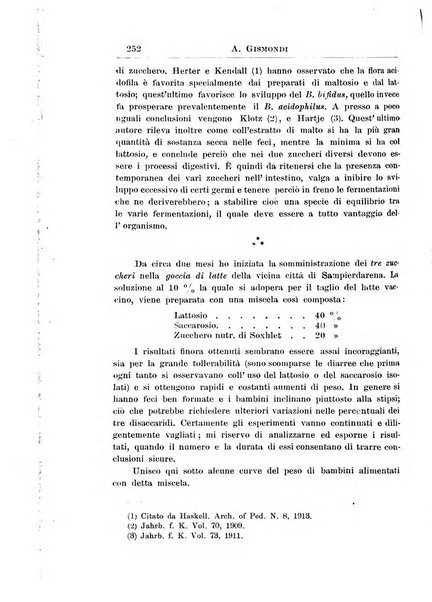 La pediatria periodico mensile indirizzato al progresso degli studi sulle malattie dei bambini