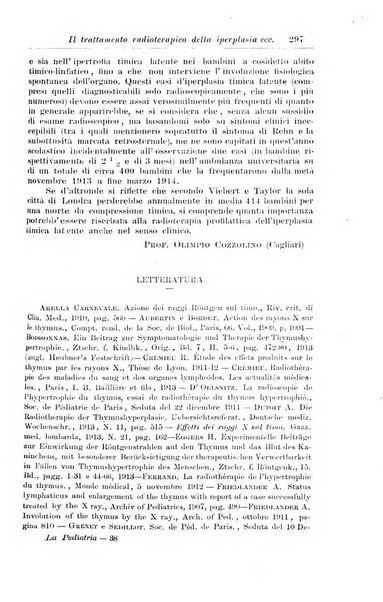 La pediatria periodico mensile indirizzato al progresso degli studi sulle malattie dei bambini