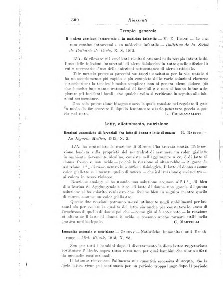 La pediatria periodico mensile indirizzato al progresso degli studi sulle malattie dei bambini