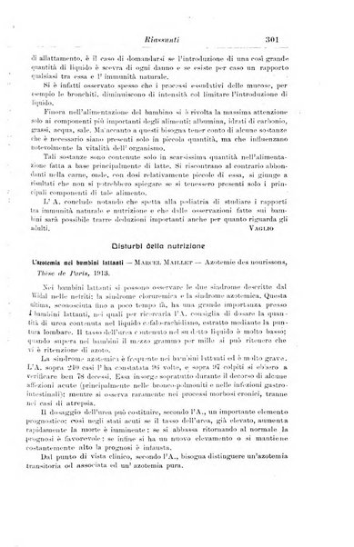 La pediatria periodico mensile indirizzato al progresso degli studi sulle malattie dei bambini