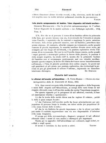 La pediatria periodico mensile indirizzato al progresso degli studi sulle malattie dei bambini