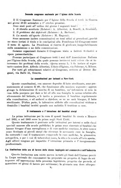 La pediatria periodico mensile indirizzato al progresso degli studi sulle malattie dei bambini