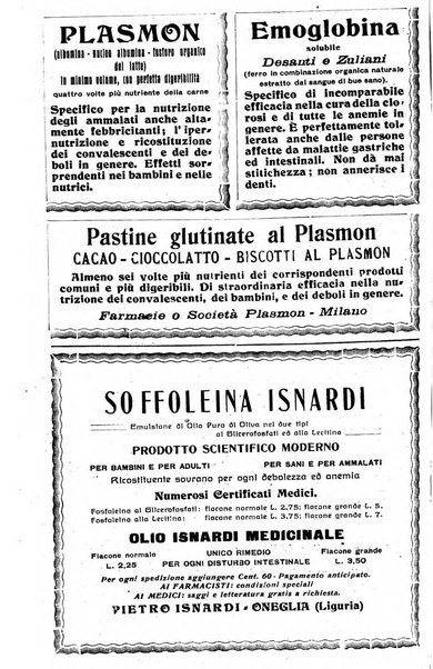 La pediatria periodico mensile indirizzato al progresso degli studi sulle malattie dei bambini