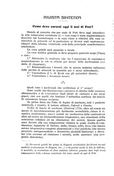 La pediatria periodico mensile indirizzato al progresso degli studi sulle malattie dei bambini