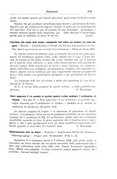 La pediatria periodico mensile indirizzato al progresso degli studi sulle malattie dei bambini