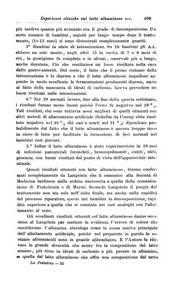 La pediatria periodico mensile indirizzato al progresso degli studi sulle malattie dei bambini