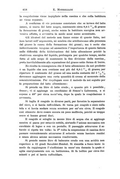 La pediatria periodico mensile indirizzato al progresso degli studi sulle malattie dei bambini