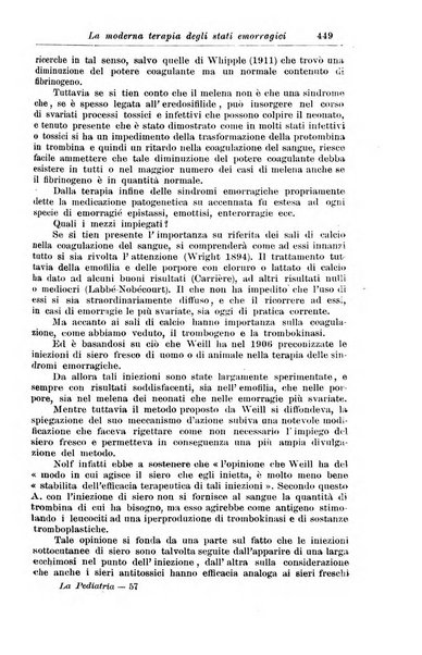 La pediatria periodico mensile indirizzato al progresso degli studi sulle malattie dei bambini