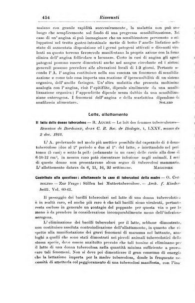 La pediatria periodico mensile indirizzato al progresso degli studi sulle malattie dei bambini