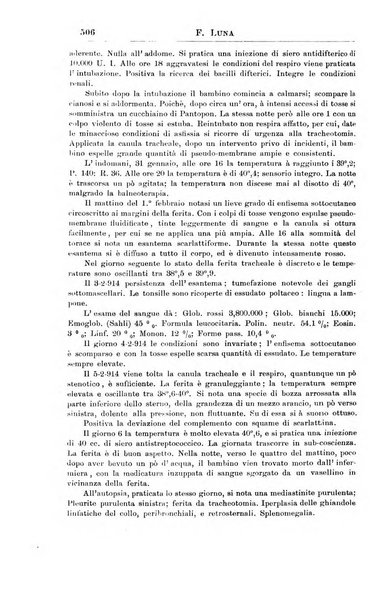 La pediatria periodico mensile indirizzato al progresso degli studi sulle malattie dei bambini