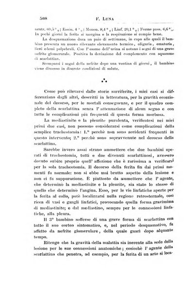 La pediatria periodico mensile indirizzato al progresso degli studi sulle malattie dei bambini