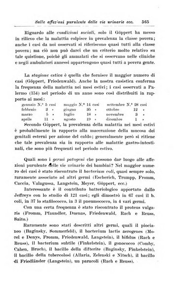 La pediatria periodico mensile indirizzato al progresso degli studi sulle malattie dei bambini