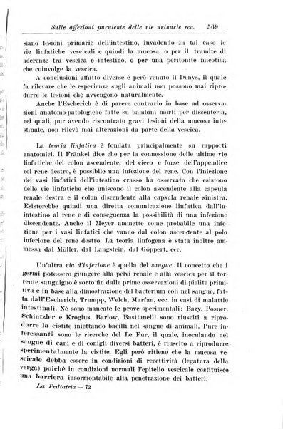 La pediatria periodico mensile indirizzato al progresso degli studi sulle malattie dei bambini