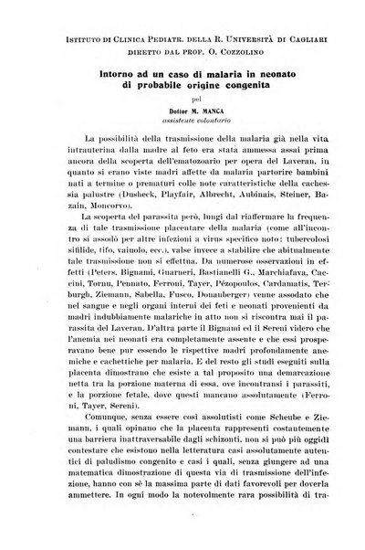 La pediatria periodico mensile indirizzato al progresso degli studi sulle malattie dei bambini