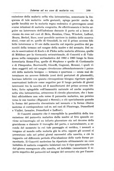 La pediatria periodico mensile indirizzato al progresso degli studi sulle malattie dei bambini