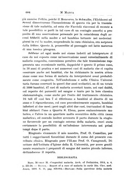 La pediatria periodico mensile indirizzato al progresso degli studi sulle malattie dei bambini