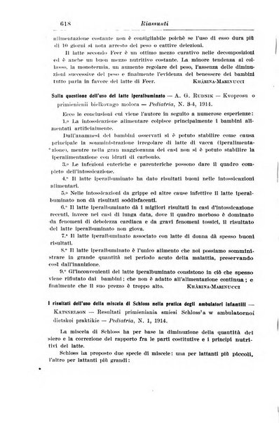 La pediatria periodico mensile indirizzato al progresso degli studi sulle malattie dei bambini