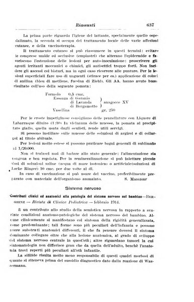 La pediatria periodico mensile indirizzato al progresso degli studi sulle malattie dei bambini