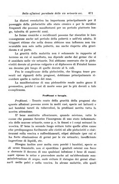 La pediatria periodico mensile indirizzato al progresso degli studi sulle malattie dei bambini