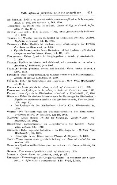 La pediatria periodico mensile indirizzato al progresso degli studi sulle malattie dei bambini