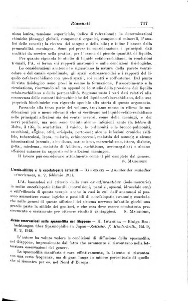 La pediatria periodico mensile indirizzato al progresso degli studi sulle malattie dei bambini