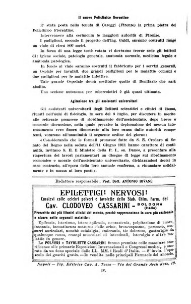 La pediatria periodico mensile indirizzato al progresso degli studi sulle malattie dei bambini