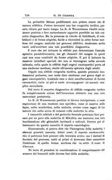 La pediatria periodico mensile indirizzato al progresso degli studi sulle malattie dei bambini