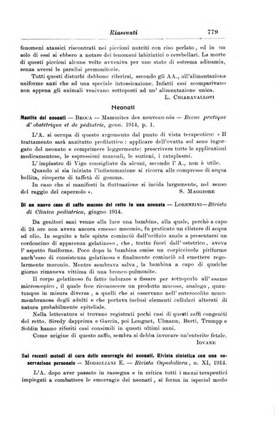 La pediatria periodico mensile indirizzato al progresso degli studi sulle malattie dei bambini