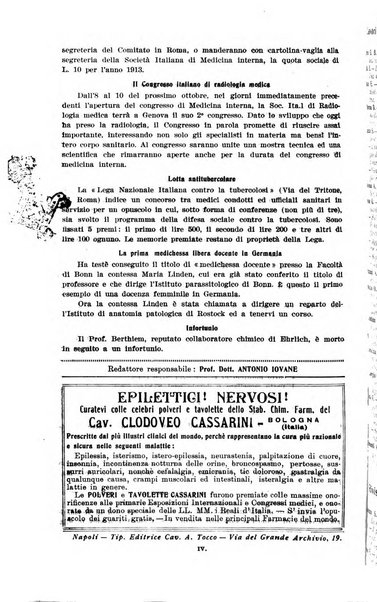 La pediatria periodico mensile indirizzato al progresso degli studi sulle malattie dei bambini