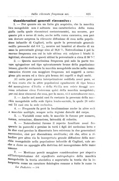 La pediatria periodico mensile indirizzato al progresso degli studi sulle malattie dei bambini