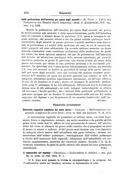 La pediatria periodico mensile indirizzato al progresso degli studi sulle malattie dei bambini