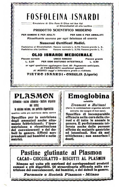 La pediatria periodico mensile indirizzato al progresso degli studi sulle malattie dei bambini